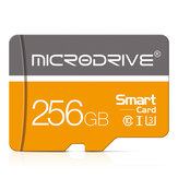 Microdrive 256GB TF Memory Card Class 10 High Speed Micro SD Card Flash Card Smart Card for Driving Recorder Phone Camera
