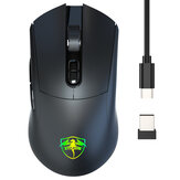 Basic 2.4G Wireless Gaming Mouse Dual Mode 2.4G Wireless + Type-C Bedraad Oplaadbaar 10000 DPI Ergonomische Home Office Business Mouse voor PC Laptop Computer