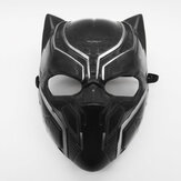 Maschera in plastica PVC di Pantera Nera / Hulk / Batman per Halloween, accessori per performance per bambini