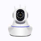 1080P WiFi WiFi / Wired IP الة تصوير Home Security Surveillance الة تصوير Pan & Tilt Night Vision