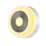 BlitzWolf® BW-LT15 LED Movimento e PIR infravermelho Sensor Luz noturna 3000K Temperatura de cor 120 ° Ângulo de iluminação