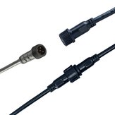 4 Pin 4A 40/60/100/200/300CM Водонепроницаемый мужской женский удлинительный кабель для соединения проводов для RGB LED-линейки