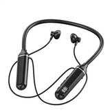 G09 Kablosuz Kulaklık Bluetooth V5.3 HiFi Stereo 800mAh Pil LED Ekran Su Geçirmez Yumuşak Tel Spor Boyun Asma Kulaklık