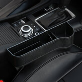 ABS правая сторона автомобиля сиденье щель ящик для хранения держатель напиток карман органайзер монеты