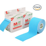 Uncut Muscle Support Tape 2 Roll of Elastic Muscle Support Tape Waterproof Sports Strapping Tape For Exercise Recovery