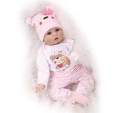 NPK 19 дюймов 50см Reborn Baby Soft Силиконовый Кукла Ручной Реалистичная Девочка Куклаs Play House Toys Подарок на день рождения