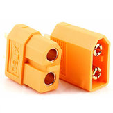 Excellway® 20Pcs XT60 500V 30A Male & Female Bullet Connectors Plug Sockets 