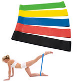 KALOAD 5 peças de faixas de resistência elásticas de borracha para exercícios esportivos puxar a corda com bolsa