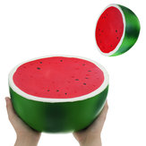 Riesige Wassermelonen Weich 9,84in 25 * 24 * 14CM Riesiges Obst Schleicht Spielzeug Mit Verpackung Zufälliges Gratisgeschenk