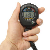 Su Geçirmez El Tipi LCD Spor Kronometre Dijital Kronograf Dijital Sayaç Zamanlayıcı 