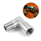 Stainless Steel 1/8 NPT Connector 90 Degree Elbow Air Fitting Replacement Accessories