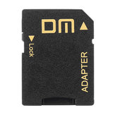 DM SD-T2 Adaptador conversor de cartão de memória para cartão Micro SD TF para cartão SD