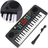 37 Keys Electronic Keyboard Piano Musical Toy Gift w/Mic Records