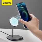 Магнитное беспроводное зарядное устройство Baseus 15 Вт Подставка для быстрой беспроводной зарядки Магнитный телефон Stand Holder Только для iPhone 12 