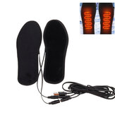 Solette riscaldanti elettriche USB per scarpe con riscaldatore a pellicola per mantenere i piedi caldi durante il campeggio, l'alpinismo e lo sci