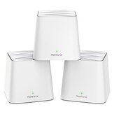 M1 Mesh Wifi Router 3-Pack Dual-band 2.4Ghz 5GHz Large Whole-house Wifi Home Distributed Mesh Router Smart Home Hub