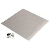 Anodized Aluminum Heated Bed Buld Plate For 3D Printer RepRap Prusa