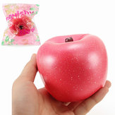 YunXin Sıkıştırılabilir Elma Büyük 10cm Yumuşak Yavaş Yükselen Paketleme Koleksiyon Hediye Dekor Oyuncak