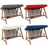 غطاء مقعد أريكة دوارة خارجية مقاوم للماء لشخصين أو ثلاثة للاستعاضة عن المظلة الاحتياطية في الفناء