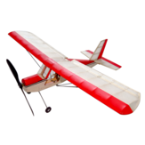 Dancing Wings Hobby K5 Aeromax Envergadura de 400mm de madera de balsa, avión teledirigido ultramicro para interiores