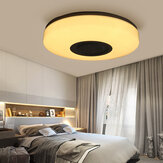 Bluetooth WIFI LED Luz de techo RGB Música Altavoz Regulable Lámpara APLICACIÓN Control remoto Habitación