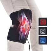 Massaggiatore per ginocchio a infrarossi lontani da 10 W, strumento di fisioterapia a vibrazione termica, pad per ginocchio, massaggi a vibrazione, sollievo dal dolore, cura della salute wireless.