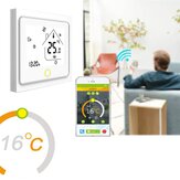 Su / Elektrikli Yer Isıtıcısı için WiFi Akıllı Termostat Termometre Higrometre Sıcaklık Aletleri