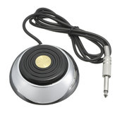 Stainless Steel Round Foot Pedal Switch Power Supply Pedals For Tattoo Machine
