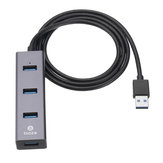 BIAZE Hub21 Hochgeschwindigkeits-USB 3.0 zu 4-Port-USB 3.0-Hub-Adapter 1M