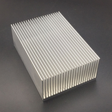 5 Stück Aluminiumlegierung Kühlkissen für Hochleistungs-LED IC Chip Cooler Radiator Heat Sink 200*69*37mm