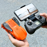 4DRC F12 GPS 5G WiFi 3KM FPV com 6K HD ESC Câmera Dupla Posicionamento de Fluxo Óptico Sem Escovas Dobrável RC Drone Quadricóptero RTF
