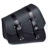 Μοτοσικλέτα Saddlebags 3 Quick Release Buckle Black PU Leather Waterproof Universal