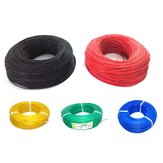 1/5/10 pcs 10m Soft Silicon Cable Wire 24AWG Heatproof Flexible Black/White/Red/Green/Blue For RC Model Battery