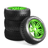 4PCS Off-Road Tires Wheels 17mm Hex for HSP KYOSHO MP10 ZD FS Racing 1/8 RC Car Vehicles Model Spare Parts