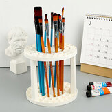 Suporte para caneta de pintura delicada com 49 furos - Materiais de escritório - Caneta de arte
