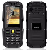 MAFAM V3 5200mAh IP67 Waterproof Power Bank Dual SIM Cards Feature Phone
