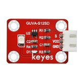 Keyes Brick GUVA-S12SD 3528 Ultraviolet Sensor(Pad hole) Anti-reverse Plug White Terminal