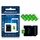 MicroData 16GB 32FB 64GB 128GB 256GB Tarjeta de memoria Flash de almacenamiento SD Micro TF Clase 10 con adaptador de tarjeta para cámara Teléfono móvil