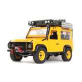 D1RC Amarelo 1/10 2.4G Carro RC Crawler para Land Rover Camel Chassi de Metal Duas Velocidades Modelos de Veículos