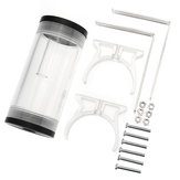 G1/4 50mmx110mm Cylinder Reservoir Water Cooling Tank For PC Computer Cooling