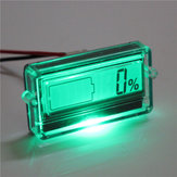 Tester di capacità della batteria Excellway® con indicatore LCD per piombo acido al litio LiPo a 12V 24V 30V