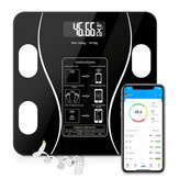 Ζυγαριά σώματος KALOAD® USB + Solar Powered, BMI Έξυπνες ασύρματες ψηφιακές ζυγαριές μπάνιου μέτρησης σωματικής σύνθεσης