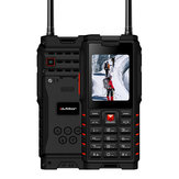 ioutdoor T2 IP68 ضد للماء 2.4 '' 4500mAh UHF Walkie Talkie bluetooth Dual SIM بطاقة Feature هاتف