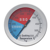 Thermomètre de température de 100 à 550℉ pour barbecue, grill, fumoir