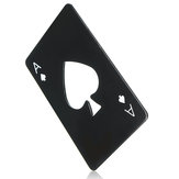 Üveg üdítő kupaknyitó Üvegnyitó Játékkártya Ace of Spades Poker kupak eltávolító eszköz 