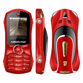 Newmind F1 + 2000mAh Automodelltelefon WhatsApp FM bluetooth MP3 Dual-SIM-Standby-Mini-Kartentelefon