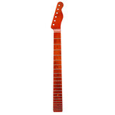 21 Frets Vintage Electric Guitar Neck Canadian Maple Wood Fingerboard Paint Bright Light For Fender TL Tele Guitar Accessories