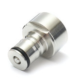 G5/8 Stainless Steel Carbonation Cap Adapter for Home Brew Beer Soda