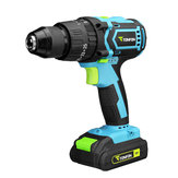  Tonfon 3 in 1 20V Rechargable Impact Drill Cordless Electric Screwdriver Drill with Bits 