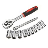 12pcs 1 / 4inch chiave a cricchetto set presa di hardware vanadio riparazione tool kit